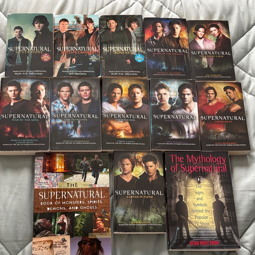 🕶️Supernatural TV Show Book Bundle🕶️